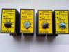   ESW-m meghúzáskésleltetésű relé 230VAC 10-120s, 0,25-3s, 24VAC DC1-12s, 24VAC 10-120min.