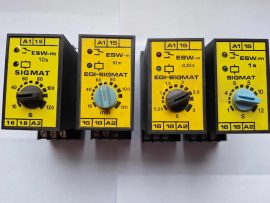 ESW-m meghúzáskésleltetésű relé 230VAC 10-120s, 0,25-3s, 24VAC DC1-12s, 24VAC 10-120min. ESW-m meghúzáskésleltetésű relé 230VAC 10-120s, 0,25-3s, 24VAC DC1-12s, 24VAC 10-120min.