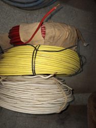 MCU /HO5V-U/1* 6 mm2  H07V-U sárga,fehér,piros,zöld