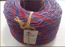 Rendezőhuzal 2x0,8mm2 600 m-es tekercs