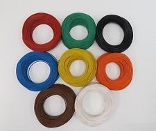 MKH 1* 6mm2 kék,fehér,piros,narncssárga,,zöld,zöld-sárga H07V-K