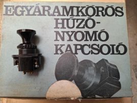 egyáramkörös húzó-nyomó kapcsoló egyáramkörös húzó-nyomó kapcsoló