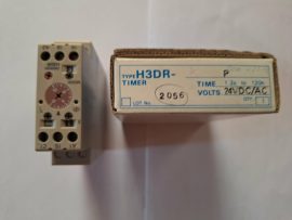 Többfunkciós időrelé OMRON H3DR-P 24V AC/DC 0,1S -120H Többfunkciós időrelé OMRON H3DR-P 24V AC/DC 0,1S -120H
