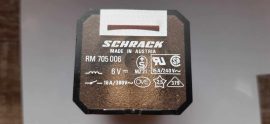 SCHRACK RM 705 006 6V DC,16A/380V AC relé