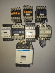 CA2 DN22-M7,LRC-S7-1341 230V,4p. 10A, LC1 D0910 RC modullal 230V, CA2 DN40-M7 RC modullal 230V, LC1 D098 M7 220V,LC1D258 24V DC
